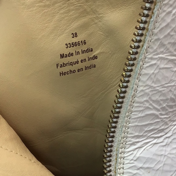 Free People white patent leather New Frontier western boots 38 - Picture 12 of 15